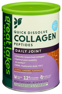 Great Lakes Wellness, Collagen Peptides Caramel, 1 Each, 8 Oz Great Lakes Wellness, Collagen Peptides Caramel, 1 Each, 8 Oz