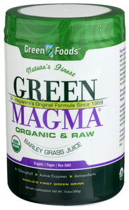 Green Foods, Magma Barley Grass Juice Powder, 1 Each, 10.6 Oz Green Foods, Magma Barley Grass Juice Powder, 1 Each, 10.6 Oz