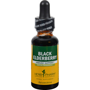 Herb Pharm, Black Elderberry Herbal Supplement, 1 Each, 1 Fl Oz Herb Pharm, Black Elderberry Herbal Supplement, 1 Each, 1 Fl Oz