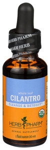 Herb Pharm, Whole Leaf Cilantro Herbal Supplement, 1 Each, 1 Oz Herb Pharm, Whole Leaf Cilantro Herbal Supplement, 1 Each, 1 Oz