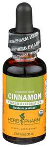 Herb Pharm, Cinnamon Liquid Herbal Supplement, 1 Each, 1 Oz Herb Pharm, Cinnamon Liquid Herbal Supplement, 1 Each, 1 Oz