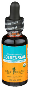 Herb Pharm, Goldenseal Herbal Extract Bottle, 1 Each, 1 Fl Oz Herb Pharm, Goldenseal Herbal Extract Bottle, 1 Each, 1 Fl Oz