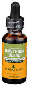 Herb Pharm, Hawthorn Blend Herbal Supplement, 1 Each, 1 Oz Herb Pharm, Hawthorn Blend Herbal Supplement, 1 Each, 1 Oz