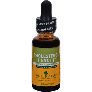 Herb Pharm, Cholesterol Health Herbal Supplement, 1 Each, 1 Oz Herb Pharm, Cholesterol Health Herbal Supplement, 1 Each, 1 Oz