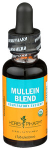 Herb Pharm, Mullein Blend Liquid Herbal Supplement, 1 Each, 1 Oz Herb Pharm, Mullein Blend Liquid Herbal Supplement, 1 Each, 1 Oz