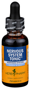 Herb Pharm, Nervous System Restore And Tone Herbal Supplement, 1 Each, 1 Fl Oz Herb Pharm, Nervous System Restore And Tone Herbal Supplement, 1 Each, 1 Fl Oz