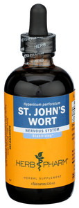 Herb Pharm, St. John's Wort Nervous System Extract, 1 Each, 4 Fl Oz Herb Pharm, St. John's Wort Nervous System Extract, 1 Each, 4 Fl Oz
