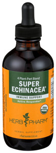Herb Pharm, Super Echinacea Liquid Herbal Supplement, 1 Each, 4 Oz Herb Pharm, Super Echinacea Liquid Herbal Supplement, 1 Each, 4 Oz