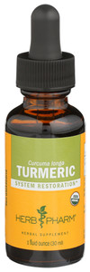 Herb Pharm, Turmeric Liquid Herbal Supplement, 1 Each, 1 Oz Herb Pharm, Turmeric Liquid Herbal Supplement, 1 Each, 1 Oz