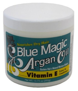 Blue Magic Argan Oil&Vitamin-E Leave-In Conditioner 13.75Oz Blue Magic Argan Oil&Vitamin-E Leave-In Conditioner 13.75Oz