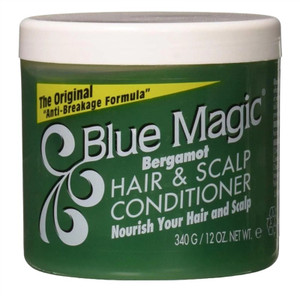 Blue Magic Bergamot Hair & Scalp Conditioner 12Oz Jar Blue Magic Bergamot Hair & Scalp Conditioner 12Oz Jar