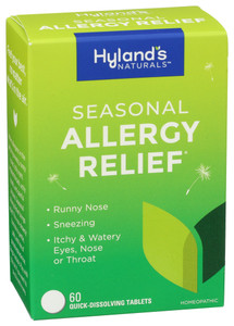 Hyland's, Seasonal Allergy Relief, 1 Each, 60 Tab Hyland's, Seasonal Allergy Relief, 1 Each, 60 Tab