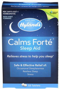 Hyland's, Calms Fort Sleep Aid Tablets, 1 Each, 50 Tab Hyland's, Calms Fort Sleep Aid Tablets, 1 Each, 50 Tab