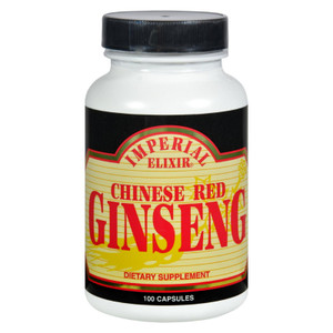 Imperial Elixir, Chinese Red Ginseng, 1 Each, 100 Cap Imperial Elixir, Chinese Red Ginseng, 1 Each, 100 Cap