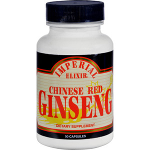 Imperial Elixir, Chinese Red Ginseng Dietary Supplement, 1 Each, 50 Cap Imperial Elixir, Chinese Red Ginseng Dietary Supplement, 1 Each, 50 Cap