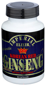 Imperial Elixir, Ginseng Korean Red, 1 Each, 50 Cap Imperial Elixir, Ginseng Korean Red, 1 Each, 50 Cap