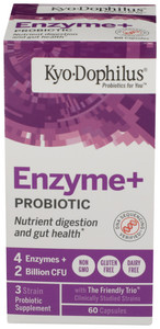 Kyo*dophilus, Kyo Dophilus With Enzymes Digestion Sules, 1 Each, 60 Cap Kyo*dophilus, Kyo Dophilus With Enzymes Digestion Sules, 1 Each, 60 Cap