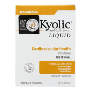 Kyolic, Aged Garlic Extract Cardiovascular Liquid, 1 Each, 2/2 Fl Oz Kyolic, Aged Garlic Extract Cardiovascular Liquid, 1 Each, 2/2 Fl Oz