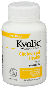 Kyolic, Aged Garlic Extract Cholesterol Formula 104, 1 Each, 100 Cap Kyolic, Aged Garlic Extract Cholesterol Formula 104, 1 Each, 100 Cap