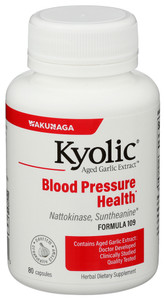 Kyolic, Aged Garlic Extract Blood Pressure Health Formula 109, 1 Each, 80 Cap Kyolic, Aged Garlic Extract Blood Pressure Health Formula 109, 1 Each, 80 Cap