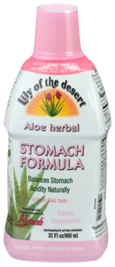 Lily Of The Desert, Aloe Herbal Stomach Formula Fresh Mint, 1 Each, 32 Oz Lily Of The Desert, Aloe Herbal Stomach Formula Fresh Mint, 1 Each, 32 Oz
