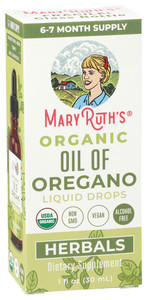 Mary Ruth's, Oil Of Oregano Herbal Supplement, Case Of 1, 1 Fl Oz Mary Ruth's, Oil Of Oregano Herbal Supplement, Case Of 1, 1 Fl Oz