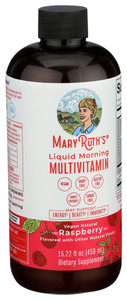 Mary Ruth's, Liquid Morning Multivitamin Raspberry Supplement, Case Of 1, 15.22 Fl Oz Mary Ruth's, Liquid Morning Multivitamin Raspberry Supplement, Case Of 1, 15.22 Fl Oz