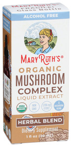 Mary Ruth's, Organic Mushroom Complex Herbal Blend Supplement, Case Of 1, 1 Oz Mary Ruth's, Organic Mushroom Complex Herbal Blend Supplement, Case Of 1, 1 Oz