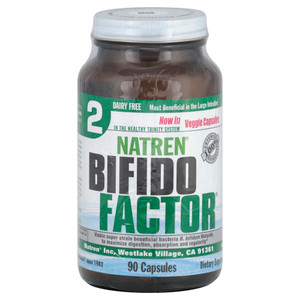 Natren, Bifido Factor Dairy Free, 1 Each, 90 Cap Natren, Bifido Factor Dairy Free, 1 Each, 90 Cap