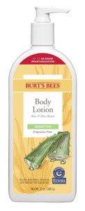 Burts Bees Body Lotion Aloe & Shea Butter 12Oz Sensitive Burts Bees Body Lotion Aloe & Shea Butter 12Oz Sensitive