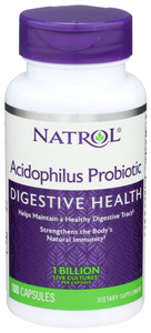 Natrol, Acidophilus Probiotic Sules, 1 Each, 100 Cap Natrol, Acidophilus Probiotic Sules, 1 Each, 100 Cap