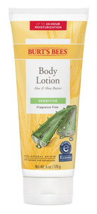 Burts Bees Body Lotion Aloe & Shea Butter 6Oz Sensitive Burts Bees Body Lotion Aloe & Shea Butter 6Oz Sensitive