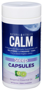 Natural Vitality, Calm Sleep Vitamin, 1 Each, 120 Ct Natural Vitality, Calm Sleep Vitamin, 1 Each, 120 Ct