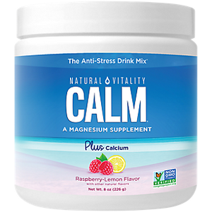 Natural Vitality, Calm Plus Calcium Raspberry Lemon, 1 Each, 8 Oz Natural Vitality, Calm Plus Calcium Raspberry Lemon, 1 Each, 8 Oz