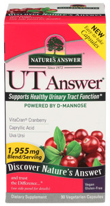 Nature's Answer, Ut Dietary Supplement, 1 Each, 90 Vcap Nature's Answer, Ut Dietary Supplement, 1 Each, 90 Vcap