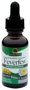 Nature's Answer, Feverfew Leaf Alcohol Free, 1 Each, 1 Fl Oz Nature's Answer, Feverfew Leaf Alcohol Free, 1 Each, 1 Fl Oz