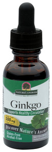 Nature's Answer, Ginkgo Leaf 500mg Drops, 1 Each, 1 Oz Nature's Answer, Ginkgo Leaf 500mg Drops, 1 Each, 1 Oz