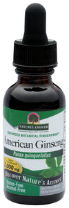Nature's Answer, American Ginseng, Case Of 1, 1 Fl Oz Nature's Answer, American Ginseng, Case Of 1, 1 Fl Oz