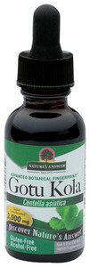 Nature's Answer, Gotu Kola Herb Alcohol Free, 1 Each, 1 Fl Oz Nature's Answer, Gotu Kola Herb Alcohol Free, 1 Each, 1 Fl Oz
