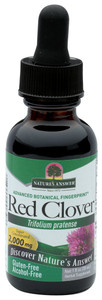 Nature's Answer, Red Clover Tops Extract Alcohol Free, 1 Each, 1 Fl Oz Nature's Answer, Red Clover Tops Extract Alcohol Free, 1 Each, 1 Fl Oz