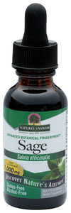 Nature's Answer, Sage Alcohol Free, 1 Each, 1 Fl Oz Nature's Answer, Sage Alcohol Free, 1 Each, 1 Fl Oz