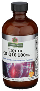 Nature`s Answer, Nature Liquid Coq10 100mg, Case Of 1, 8 Oz Nature`s Answer, Nature Liquid Coq10 100mg, Case Of 1, 8 Oz