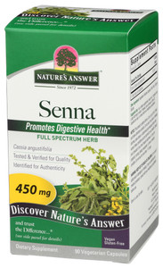 Nature's Answer, Senna Capsules, Case Of 1, 90 Cap Nature's Answer, Senna Capsules, Case Of 1, 90 Cap