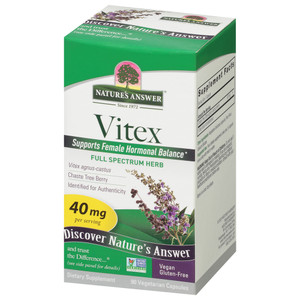 Nature's Answer, Vitex Agnus Berry Capsules, Case Of 1, 90 Cap Nature's Answer, Vitex Agnus Berry Capsules, Case Of 1, 90 Cap