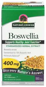 Nature's Answer, Boswellia Extract 90 Vegetarian Capsules, 1 Each, 90 Vegetarian Capsules Nature's Answer, Boswellia Extract 90 Vegetarian Capsules, 1 Each, 90 Vegetarian Capsules