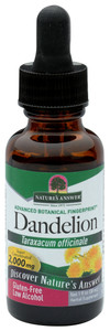 Nature's Answer, Dandelion, Case Of 1, 1 Fl Oz Nature's Answer, Dandelion, Case Of 1, 1 Fl Oz