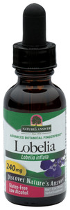 Nature's Answer, Lobelia Herb Organic Alcohol, 1 Each, 1 Fl Oz Nature's Answer, Lobelia Herb Organic Alcohol, 1 Each, 1 Fl Oz