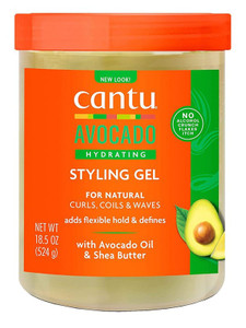 Cantu Avocado Hydrating Styling Gel 18.5Oz Jar Cantu Avocado Hydrating Styling Gel 18.5Oz Jar