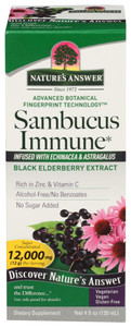 Nature's Answer, Sambucus Immune Support, 1 Each, 4 Oz Nature's Answer, Sambucus Immune Support, 1 Each, 4 Oz