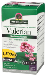 Nature's Answer, Valerian Root, Case Of 1, 90 Cap Nature's Answer, Valerian Root, Case Of 1, 90 Cap